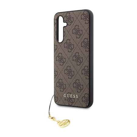 Collection Guess 4G Charms - Etui Samsung Galaxy A54 5G (marron)
