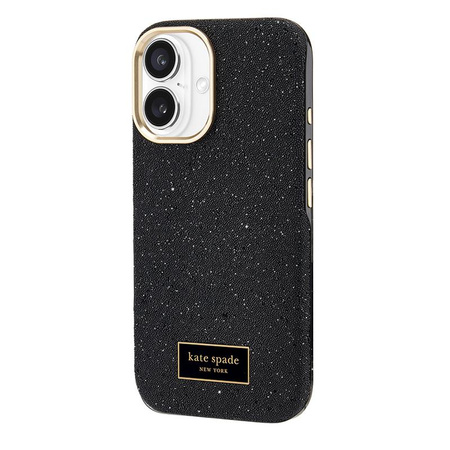 Kate Spade New York Crystal Pave MagSafe - Case for iPhone 16 (Nightfall)