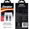 Energizer Classic - USB-A to Lightning connecting cable MFi certified 1.2m (Black)