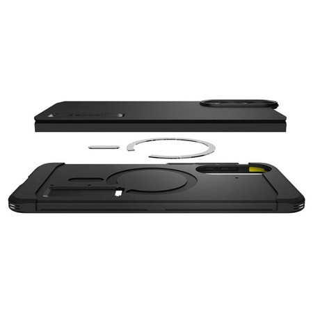 Spigen Tough Armor MagSafe - Case for Samsung Galaxy S25 Edge (Black)