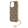 Guess 4G Charms Collection - iPhone 13 Pro tok (barna)