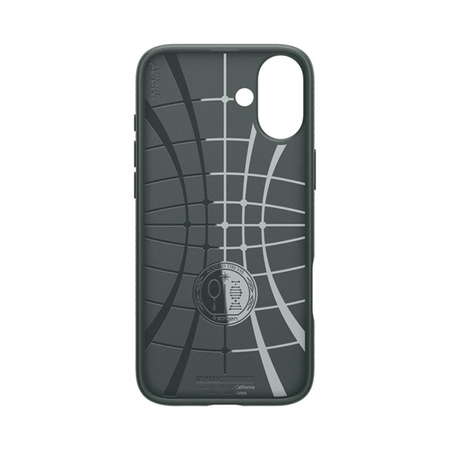 Spigen Liquid Air - tok iPhone 16 készülékhez (Abyss Green)