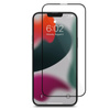 Moshi AirFoil Pro - Flexibles Hybridglas für iPhone 13 Pro Max (schwarzer Rahmen)