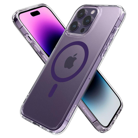 Spigen Ultra Hybrid MagSafe - tok iPhone 14 Pro készülékhez (lila)