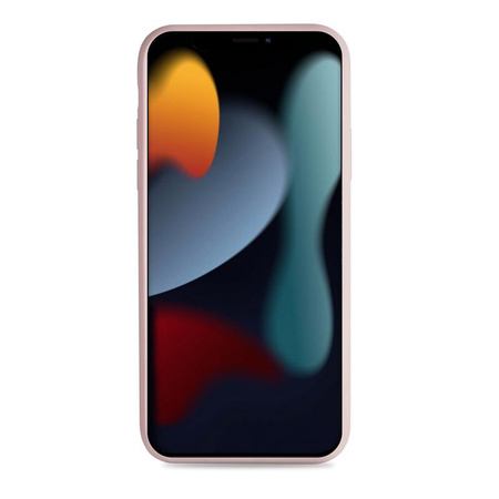 PURO ICON Cover - pouzdro na iPhone 13 Pro s antimikrobiální ochranou (pískově růžové)
