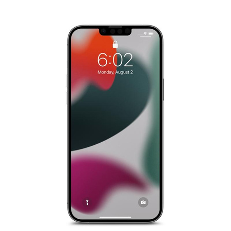 Moshi iVisor AG - Matná ochranná fólie displeje pro iPhone 13 Pro Max (černý rámeček)