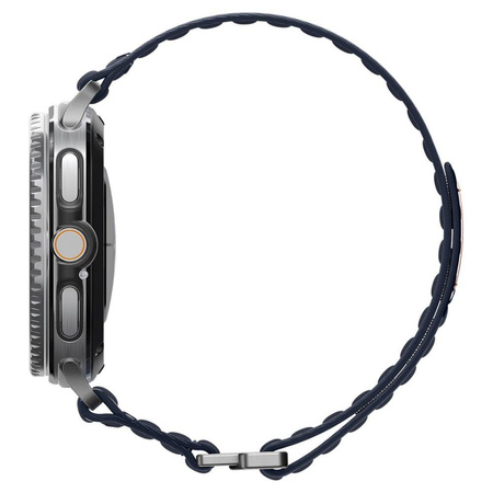 Spigen WBF0 Band - Armband für Samsung Galaxy Watch 8 / 8 Classic 40 / 44 / 46 mm (Navy)