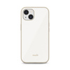 Moshi iGlaze Slim Hardshell tok - iPhone 13 tok (SnapTo rendszer) (Gyöngyházfehér)