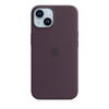 Apple Silicone Case - Coque en silicone avec MagSafe pour iPhone 14 (Berry)