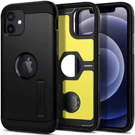 Spigen Tough Armor - pouzdro pro iPhone 12 / iPhone 12 Pro (černé)