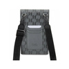 Karl Lagerfeld Saffiano Mongram Plaque - Smartphone and Accessory Bag (silver)