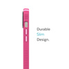 Speck Presidio2 Grip MagSafe - Csúszásgátló tok iPhone 14 Plus készülékhez (Digitalpink / Blossompink / Fehér)