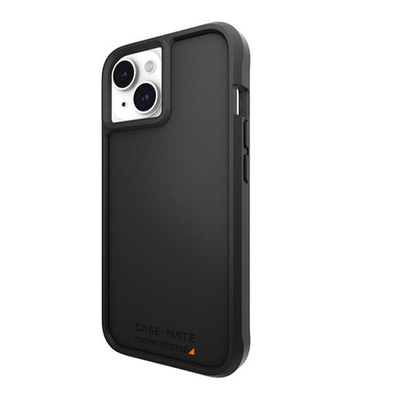 Case-Mate Ultra Tough Plus D3O MagSafe - Schutzhülle für iPhone 15 / iPhone 14 / iPhone 13 (Schwarz)