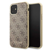 Guess 4G Kollektion - iPhone 11 Tasche (braun)