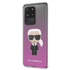 Karl Lagerfeld Ikonik - pouzdro pro Samsung Galaxy S20 Ultra (růžové)