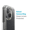 Speck Presidio Perfect-Clear with Glitter - Coque pour iPhone 14 Plus avec revêtement MICROBAN (transparent / or pailleté)