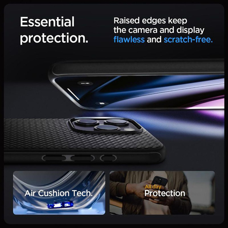 Spigen Mag Armor MagSafe - Étui pour iPhone 15 Pro Max (Noir mat)
