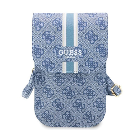 Guess 4G Stripes - Sacoche pour téléphone portable (bleu)