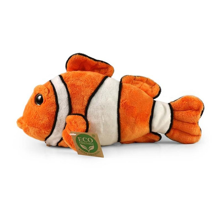 Rappa - Plyšový realistický maskot Ryba klaun Nemo 25 cm Ekologicky šetrný