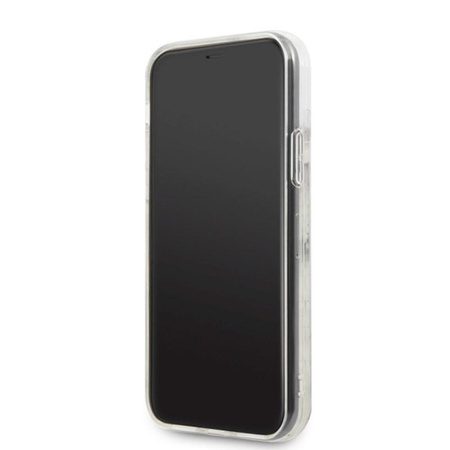 Karl Lagerfeld Glitter Glowdark Ikonik - Etui iPhone 11 Pro