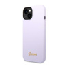 Guess Silikon Vintage - iPhone 14 Plus Tasche (lila)