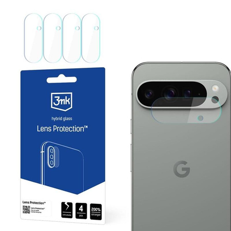 3mk Objektivschutz - Google Pixel 9 Kamera Objektivglas (4 Sets)