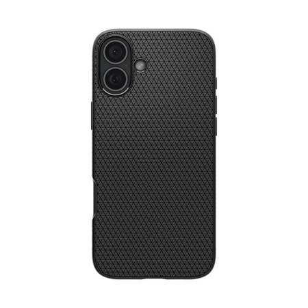 Spigen Liquid Air - Pouzdro pro iPhone 16 (Matte Black)