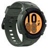 Spigen Rugged Armor Pro - Armband + Tasche für Samsung Galaxy Watch 4 / 5 44 mm (Grün/Schwarz)