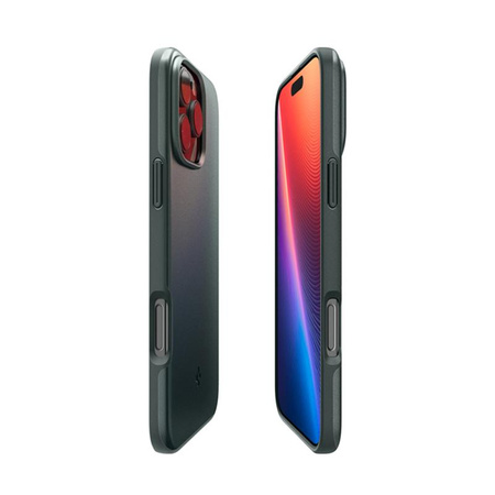 Spigen Thin Fit Mag MagSafe - Hülle für iPhone 16 Pro Max (Abyss Green)