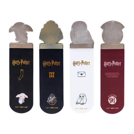 Harry Potter - Set mit 4 Lesezeichen