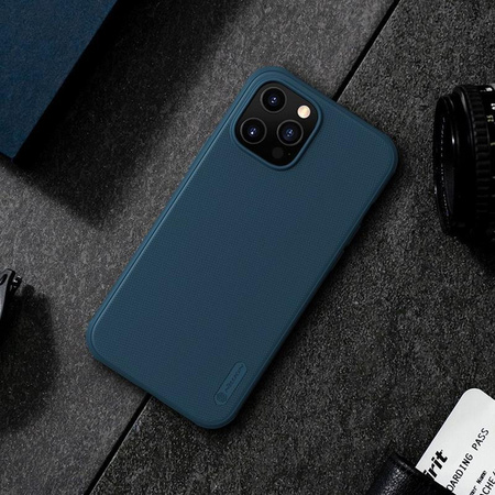 Nillkin Super Frosted Shield Pro - Apple iPhone 12 Pro Max tok (mélyzöld)