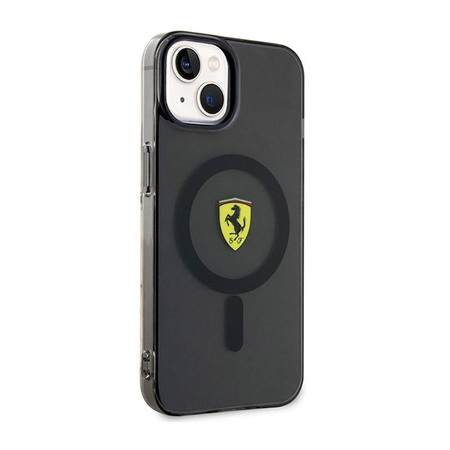 Ferrari Translucent MagSafe - Case for iPhone 14 Plus (Black)