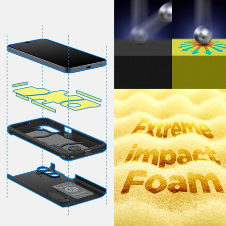 Spigen Tough Armor - Samsung Galaxy A16 4G/5G Case (Black)