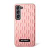 Karl Lagerfeld Monogram 3D Pattern - Etui Samsung Galaxy S23 (różowy)