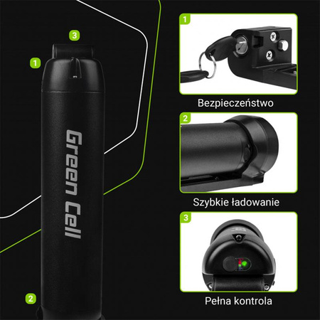 Green Cell - Bateria 5.2Ah (187Wh) do roweru elektrycznego E-Bike 36V