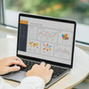 Moshi iVisor XT - Bildschirmschutzfolie für MacBook Pro 14" (M3/M2/M1/2023-2021) (schwarzer Rahmen)