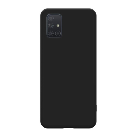 Crong Color Cover - Etui Samsung Galaxy A51 (czarny)