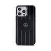 Mercedes Double Layer Crossed Lines MagSafe - iPhone 15 Pro Max Tasche (schwarz)