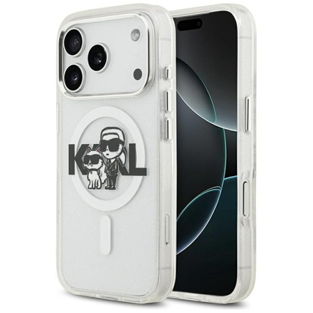 ETUI DO IPHONE 17 PRO do MAGSAFE KARL LAGERFELD ORYGINALNE PRZEZROCZYSTE