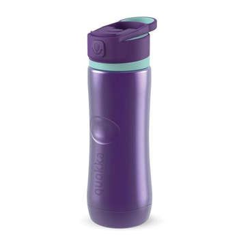 Quokka Spring - Rozsdamentes acél termikus palack gyorsnyitó rendszerrel 600 ml (Aqua Violet)