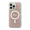Guess 4G MagSafe - Étui pour iPhone 13 Pro Max (Rose)