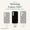 Rifle Paper Clear - Pouzdro pro Samsung Galaxy S24+ (Petite Fleurs)