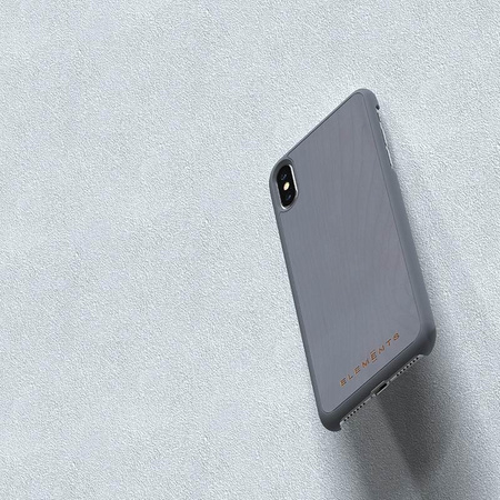 Nordic Elements Original Gefion - Holzetui für iPhone Xs Max (Mittelgrau)
