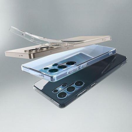 Spigen Liquid Crystal Glitter - Pouzdro pro Samsung Galaxy S25 Ultra (Transparent)