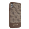 Guess 4G Bottom Stripe Collection - iPhone XR tok (barna)