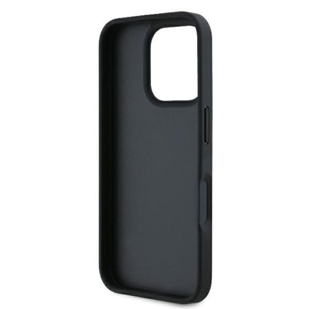Karl Lagerfeld Cardslots Monogram - iPhone 16 Pro Case (black)