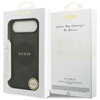 ETUI DO IPHONE AIR do MAGSAFE GUESS ORYGINALNE CZARNE SKÓRZANE MODNE CASE