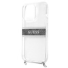 Guess 4G Silver Stripe Crossbody - iPhone 13 Pro Max tok