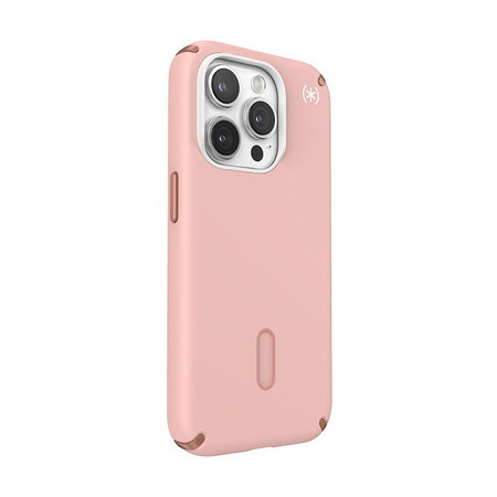 Speck Presidio2 Pro ClickLock & MagSafe - iPhone 15 Pro Tasche (Dahlia Pink/Rose Copper)