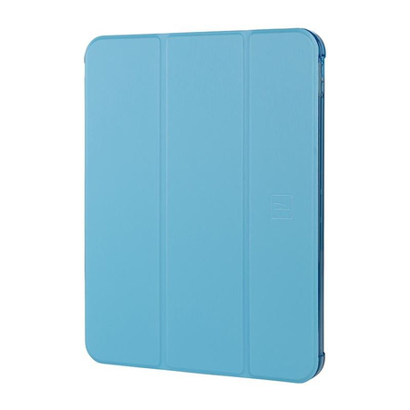 Tucano Satin Case - Case for iPad 11" (2025) / iPad 10.9" (2022) w/Magnet & Stand up with Apple Pencil holder (blue)